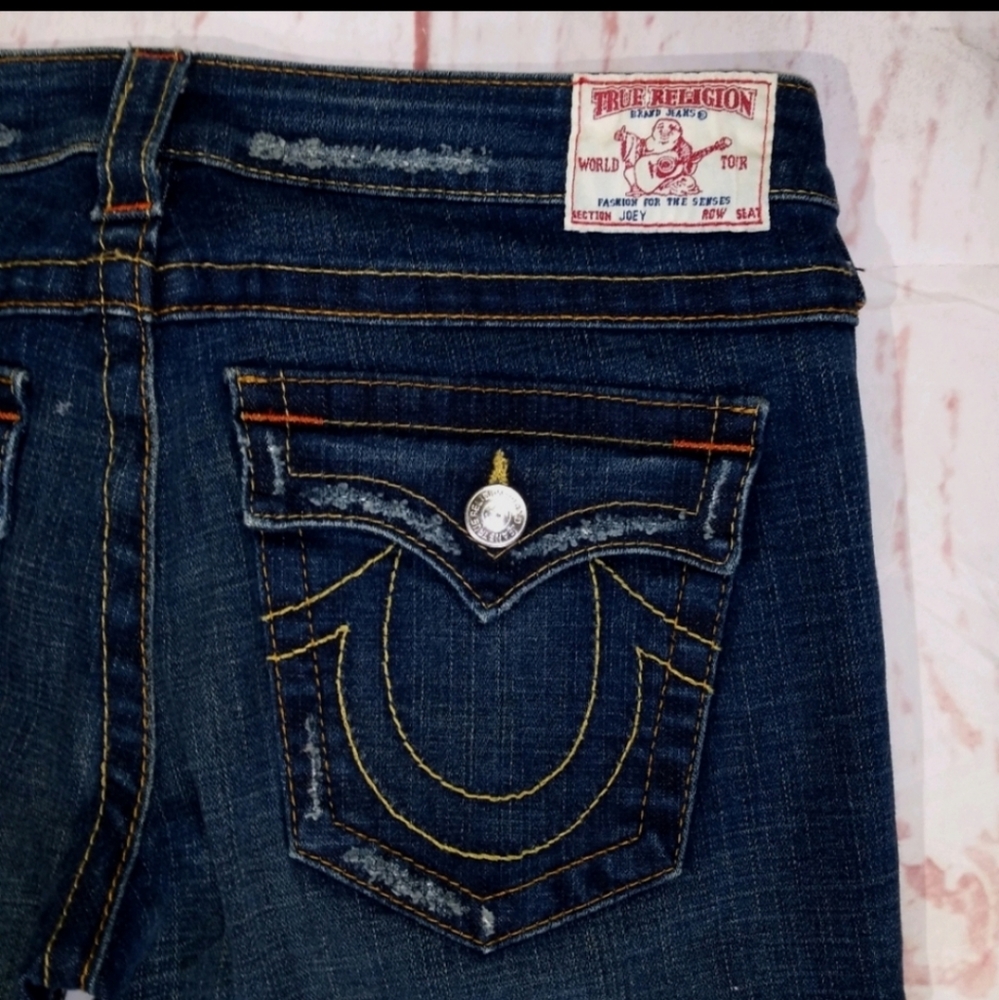 True Religion Joey Jeans bellbottoms flare 32 XL